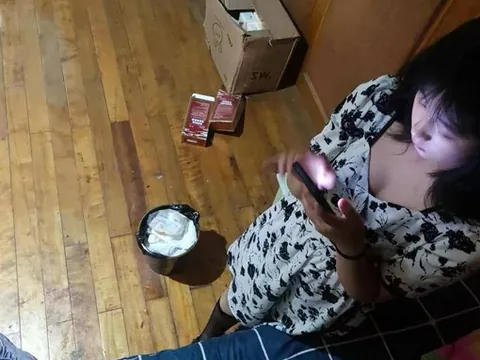 浏河镇上的天妃宫周边新华街里 - 江苏-苏州 快餐扫街实拍