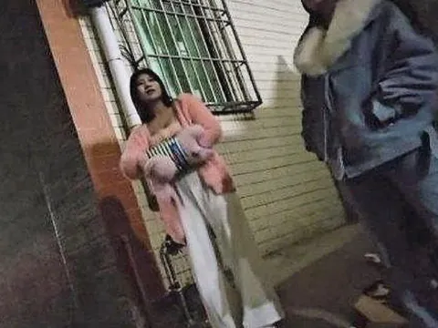 玉祁老街扫街 巷子 江苏-无锡