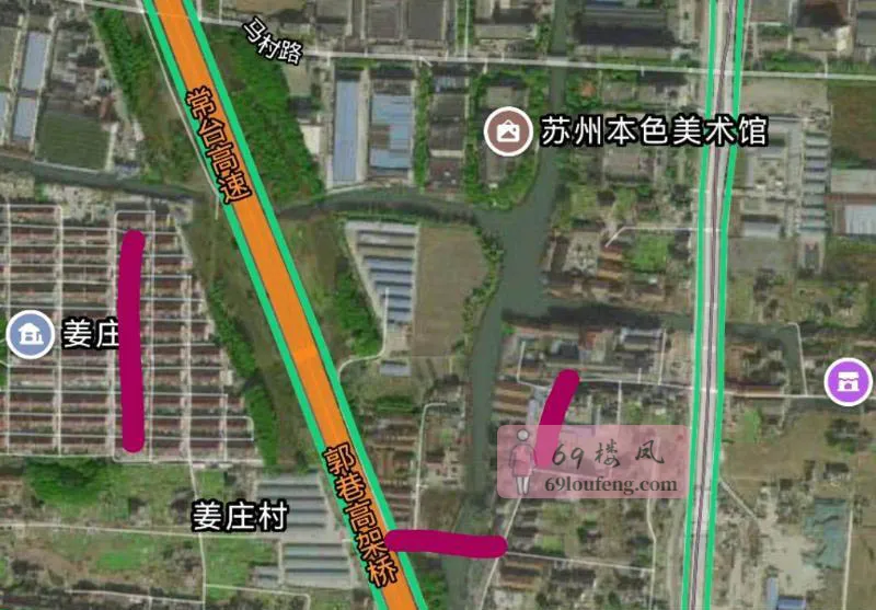 老村子和高架桥下 - 江苏-苏州 楼凤实拍第2张