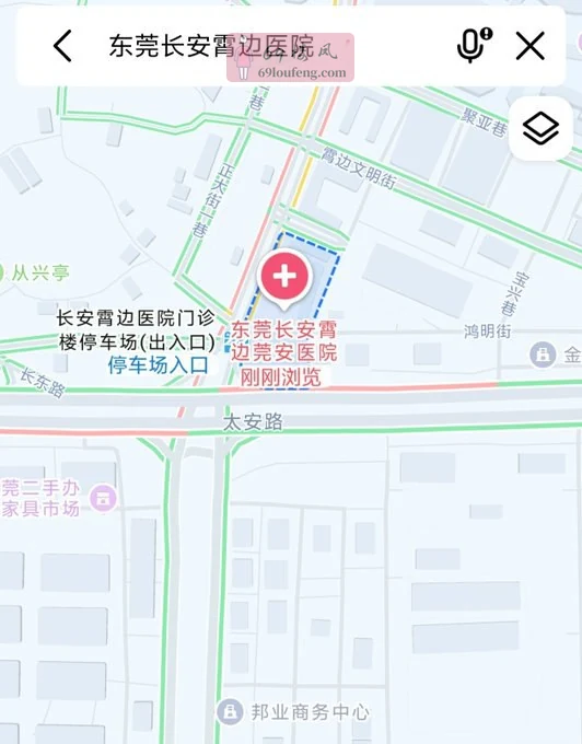 导航这个长安霄边莞安医院 - 广东-东莞 楼凤实拍第1张