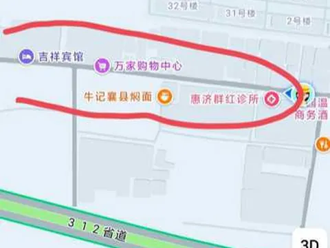 地图圈起来的街道全都是 河南-郑州 按摩小店实拍