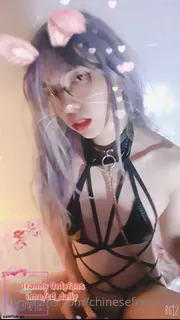 猫咪av站精选视频：#goddessmeimei_可爱伪娘情趣内衣 完整版