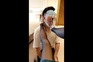 艾彩原创 哈宝 高帮帆布鞋羞辱学弟 - 极具视觉冲击力的猫咪av站内容