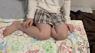 JK双马尾小萝莉自拍给男友看 - 1080P超清画质展示图